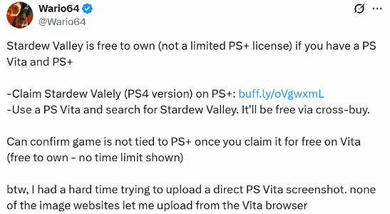 因PS+漏洞而被白剽的《星露谷物語》現已被索尼收回