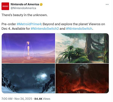 《銀河戰士Prime4》新場景畫面：細節藏著未知之美!