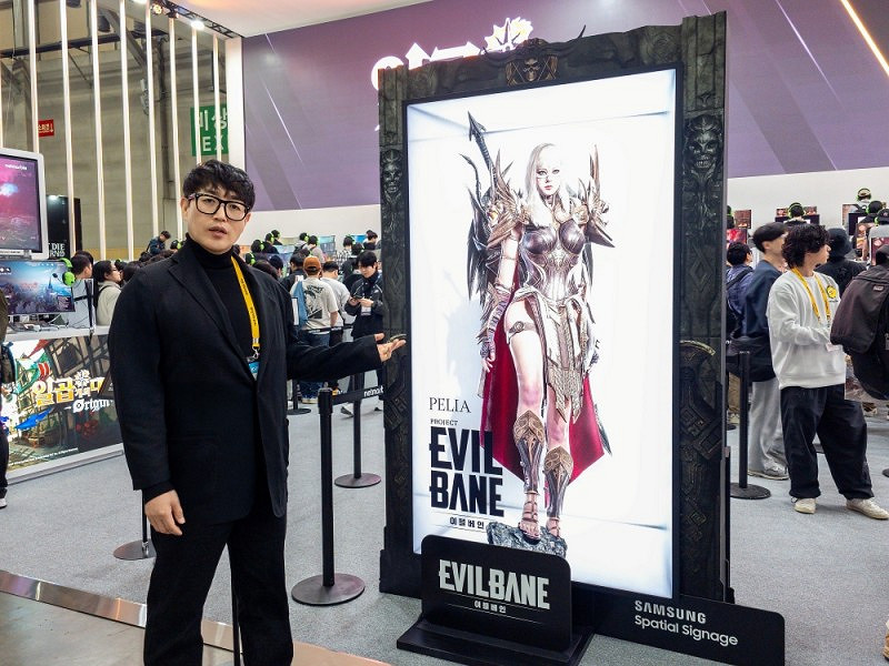 三星與網石聯手登陸G-Star 2025,以3D體驗將玩家帶入沉浸新境界 三星與網石聯手登陸G-Star 2025,以3D體驗將玩家帶入沉浸新境界