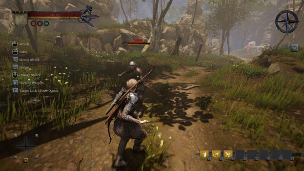 沉浸式開放世界RPG《灰雨鋼鋒》Steam首發“多半好評”