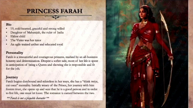 曝《波斯王子：時之沙RE》早期提案與實機畫面泄露