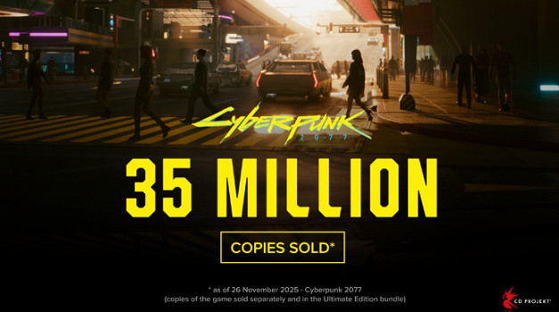 《電馭叛客2077》全球銷量突破3500萬份!超越《巫師3》