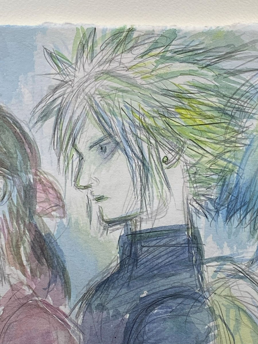 天野喜孝親繪《最終幻想》畫作被拍賣：超100萬日元！