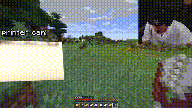 奇葩玩家把收據印表機改造成顯示設備玩《當個創世神麥塊》