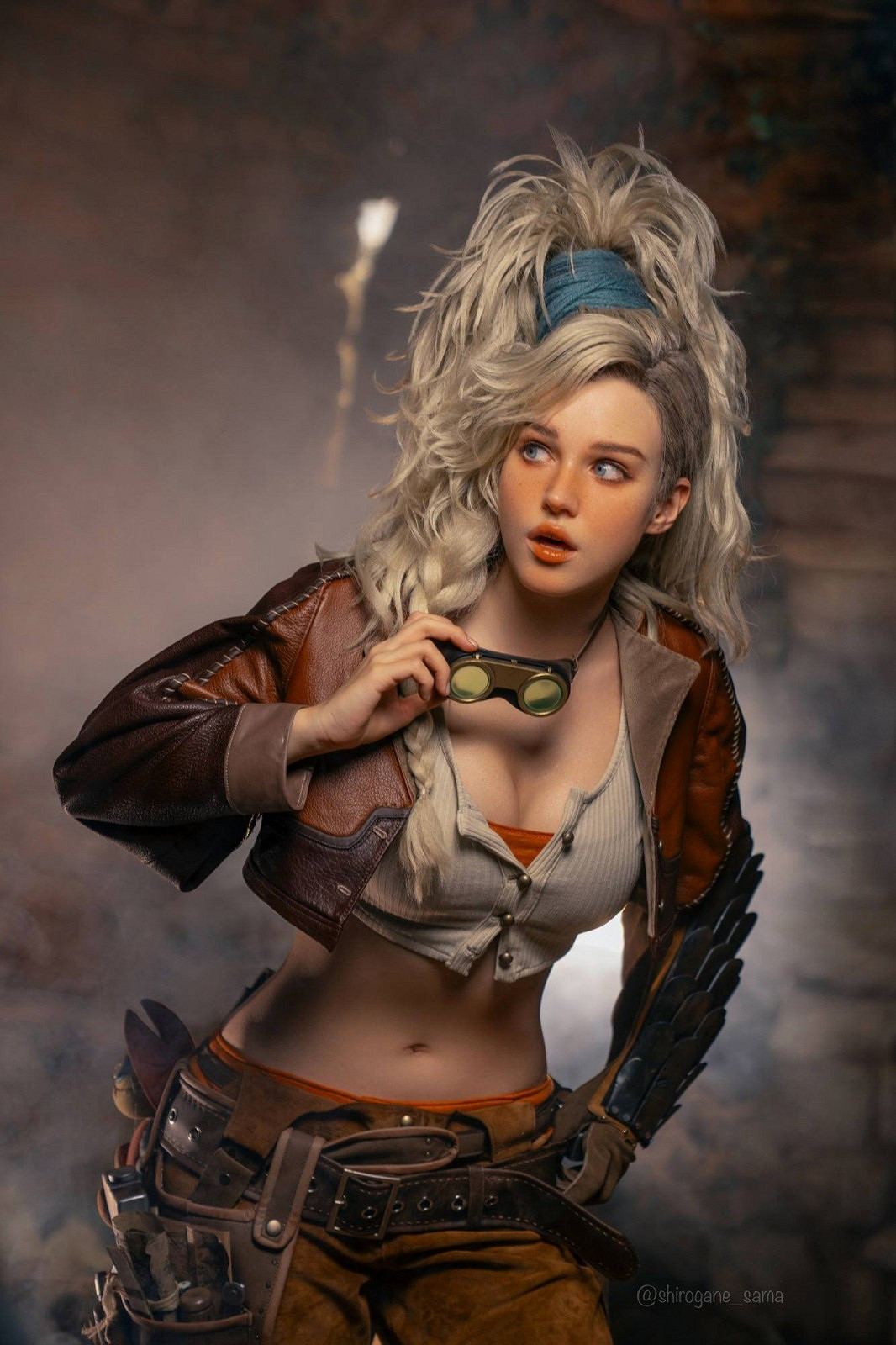 熱辣身材! 俄羅斯模特高還原度cos《怪獵荒野》傑瑪 熱辣身材! 俄羅斯模特高還原度cos《怪獵荒野》傑瑪