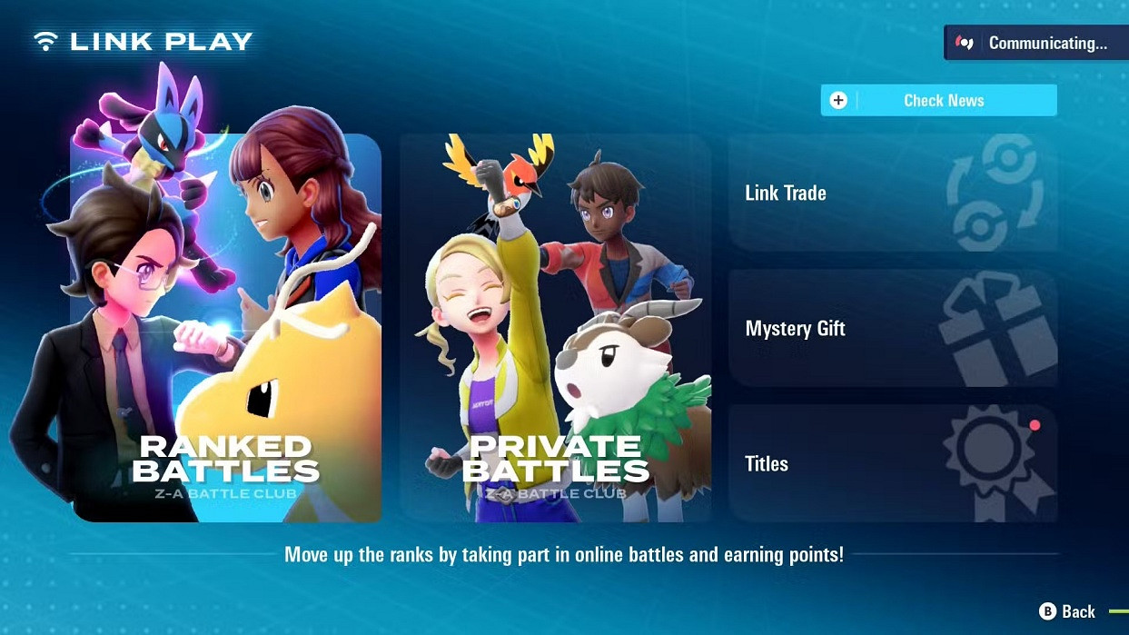 《寶可夢ZA》版本更新:修復排位賽Mega石獲取異常 《寶可夢ZA》版本更新:修復排位賽Mega石獲取異常