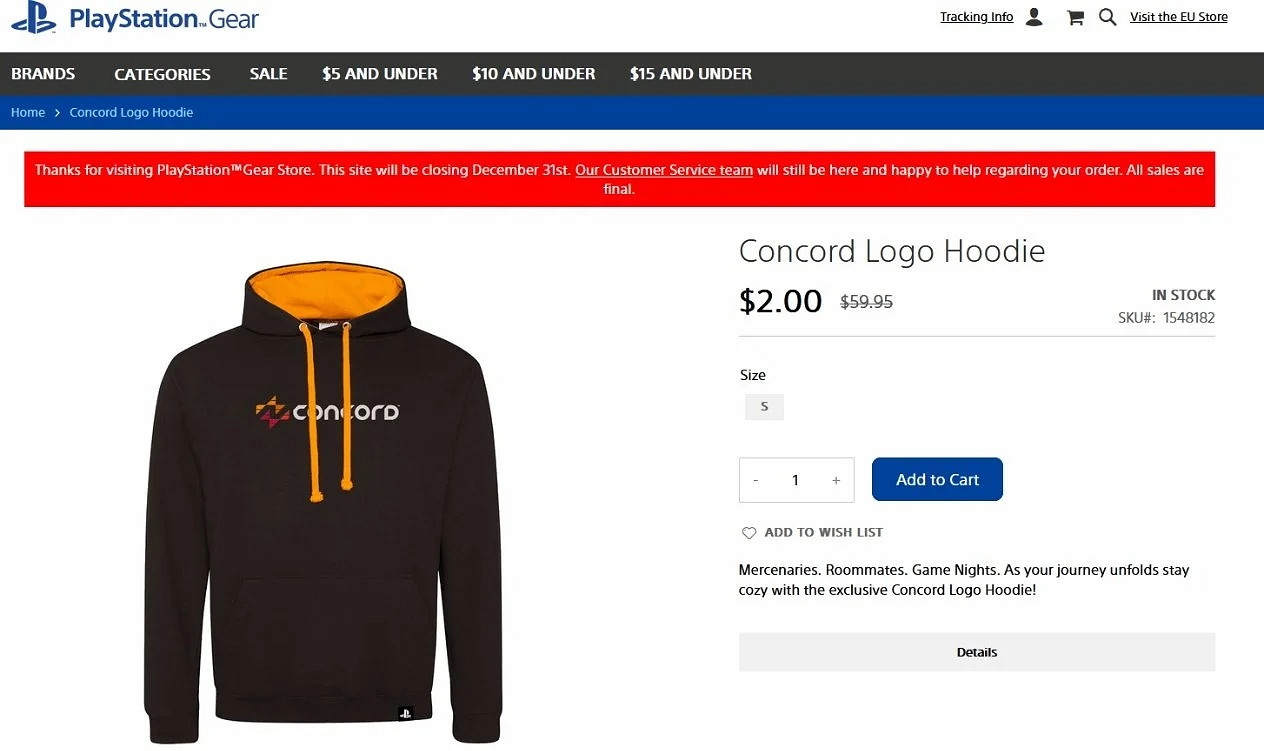 《星鳴特攻》周邊&quot;白菜價&quot;！ 連帽衫2美元清倉大甩賣