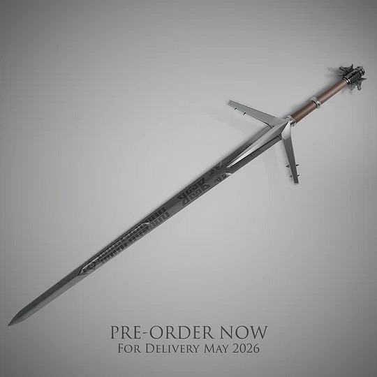 《巫師3》推出1:1還原亞隆迪吉特劍！售價近3000元