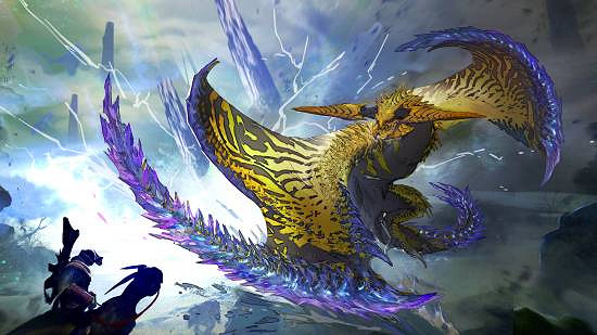 下巴原型竟是它！《怪獵獵人：荒野》煌雷龍設計公開