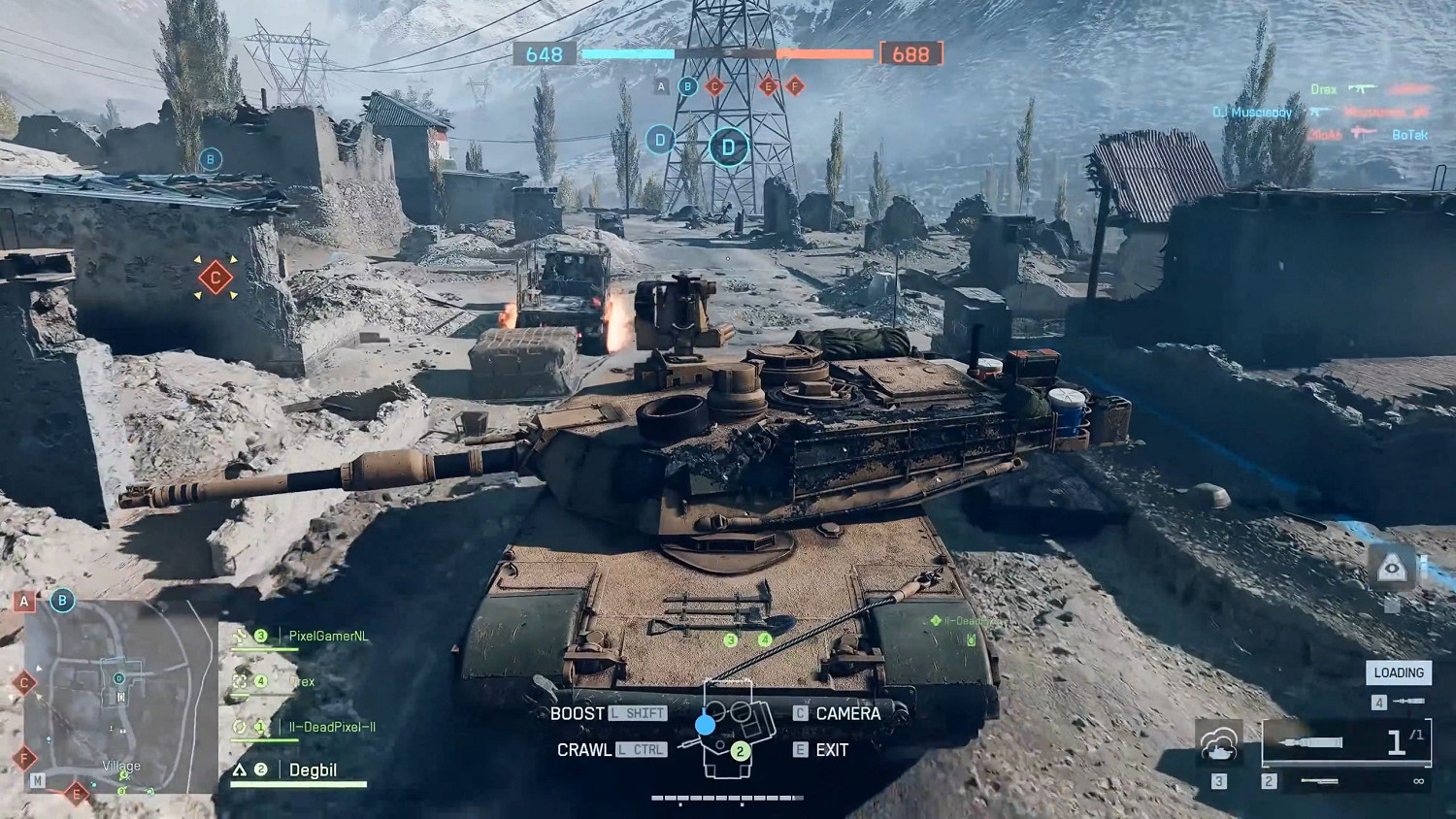 《戰地風雲6》m1a2皮膚介紹