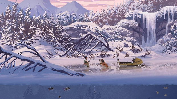 《Cast n Chill》冬日更新：唯美像素冰釣與萌寵上線