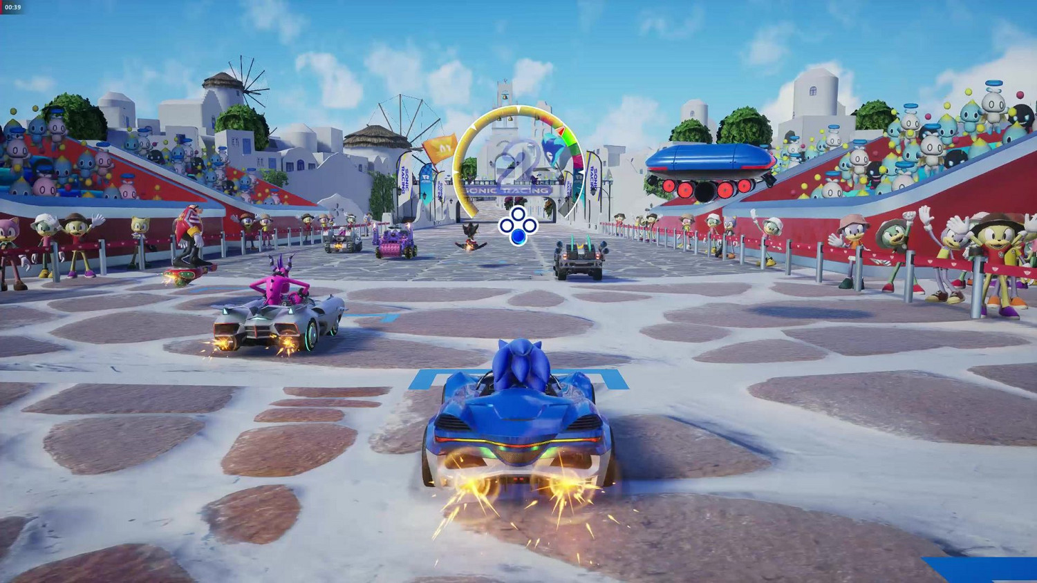 《索尼克賽車》大更新！全新傳奇組上線 敢來飆車嗎？