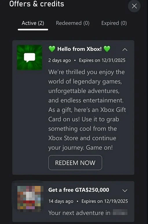 免費領10美元!微軟Xbox禮品卡福利又來了 速查帳戶 免費領10美元!微軟Xbox禮品卡福利又來了 速查帳戶