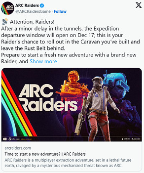 《ARC Raiders》宣布首次遠征賽季將延遲兩日開啟