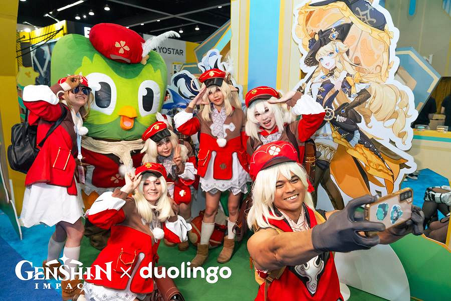 《原神》× “多鄰國 Duolingo” 合作任務活動開跑 《原神》× “多鄰國 Duolingo” 合作任務活動開跑