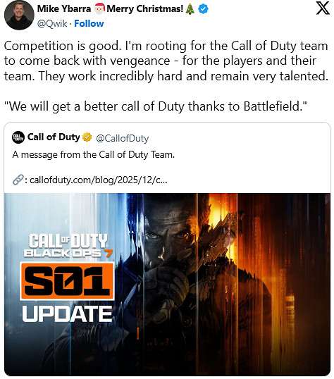 《決勝時刻》團隊誓言強勢歸來！前微軟高層表示力挺