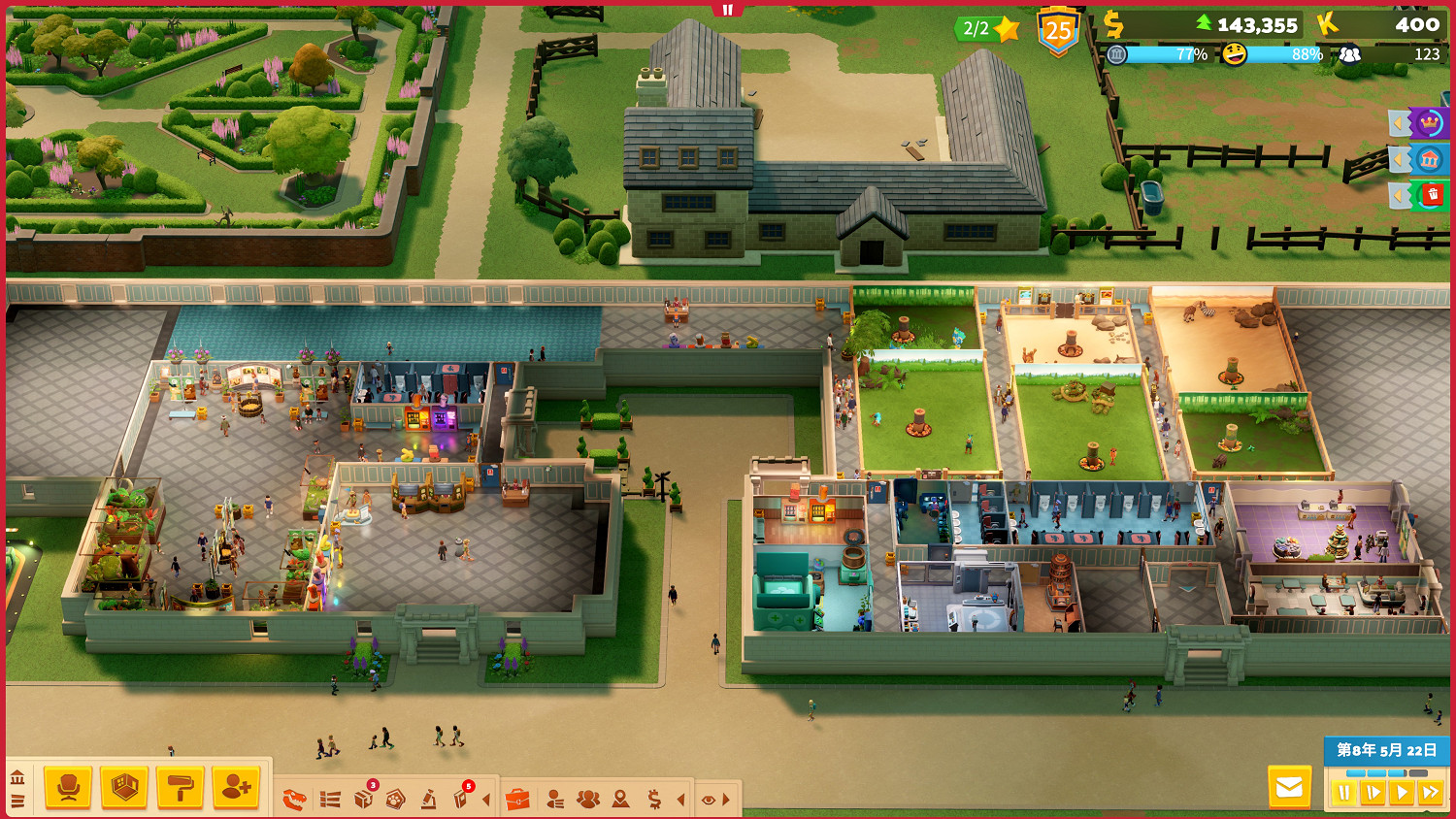 《雙點博物館:百獸博物館》評測:不太瘋狂的動物城 《雙點博物館:百獸博物館》評測:不太瘋狂的動物城