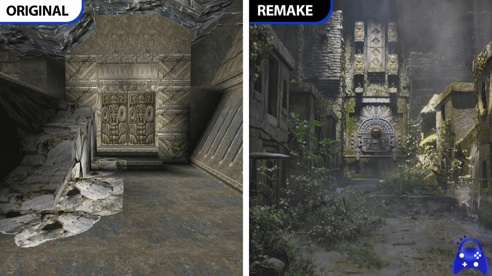 《古墓奇兵》重製版與原版對比：豐胸翹臀更性感了！