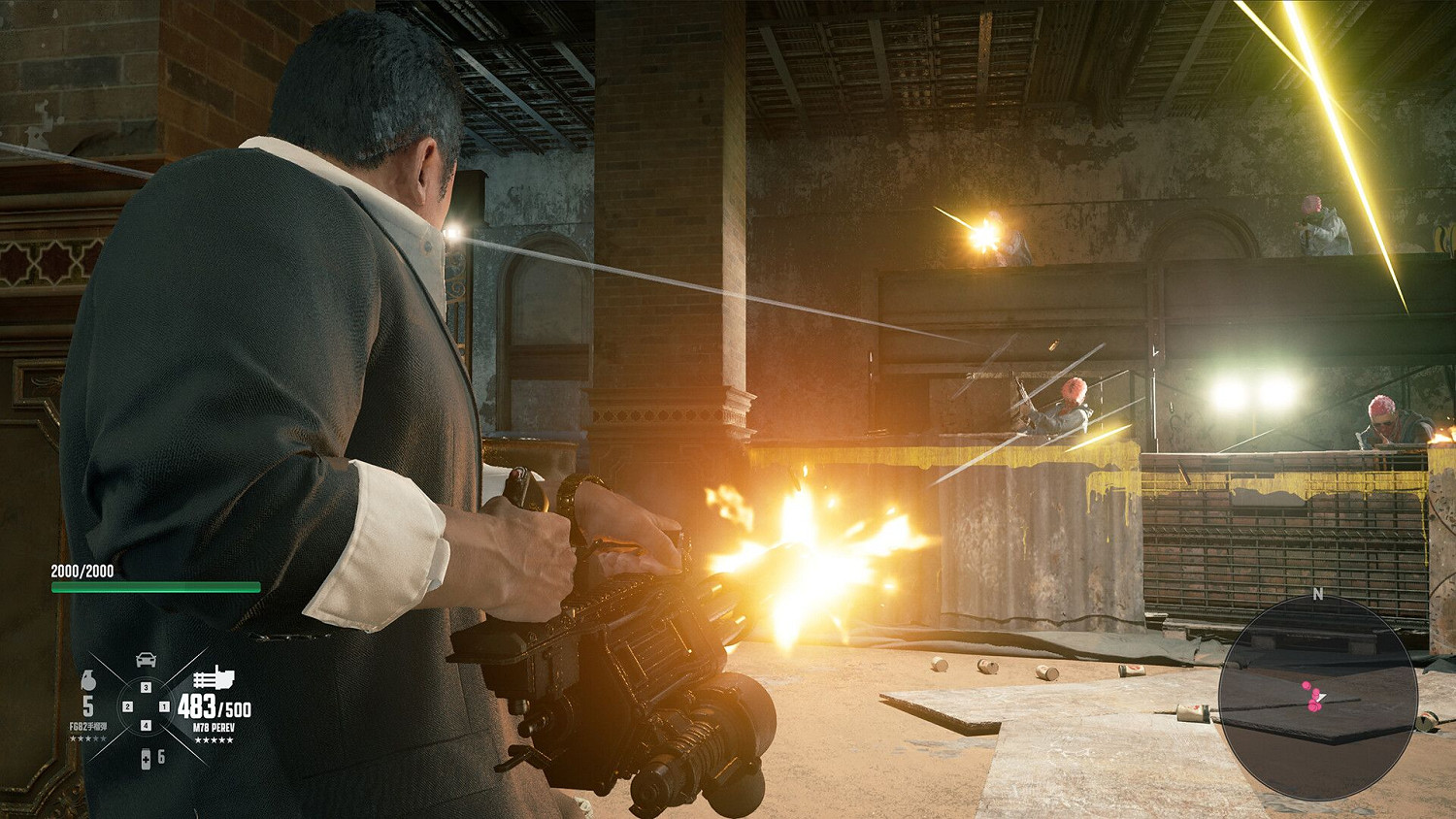 馬東錫出演遊戲《龍幫》新截圖公布:手持加特林掃射! 馬東錫出演遊戲《龍幫》新截圖公布:手持加特林掃射!