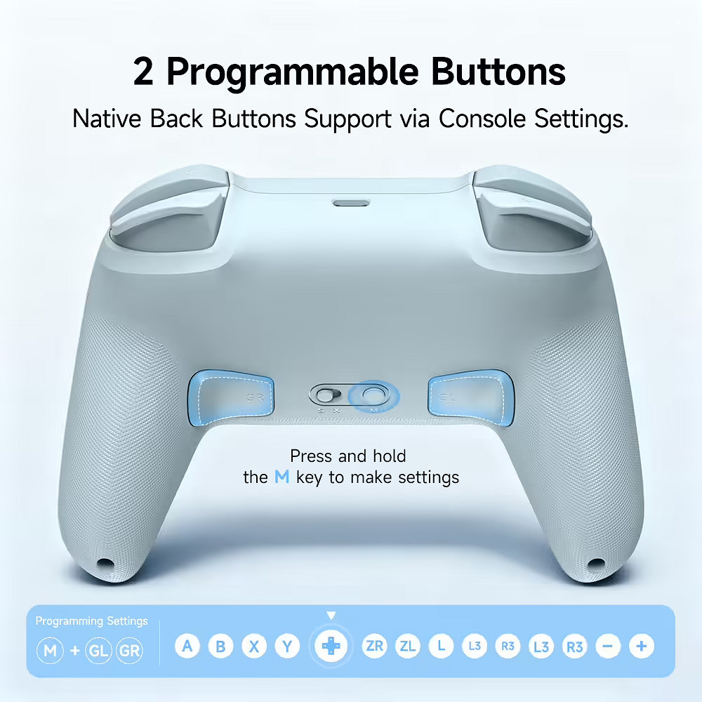 易速馬入門級Switch 2手把S10 Lite價格僅售40美元 易速馬入門級Switch 2手把S10 Lite價格僅售40美元