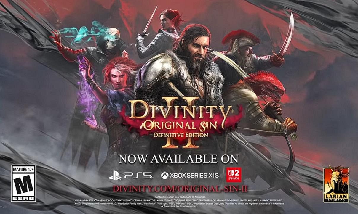 《神諭:原罪2》Steam人數翻倍 次世代版免費升級上線 《神諭:原罪2》Steam人數翻倍 次世代版免費升級上線