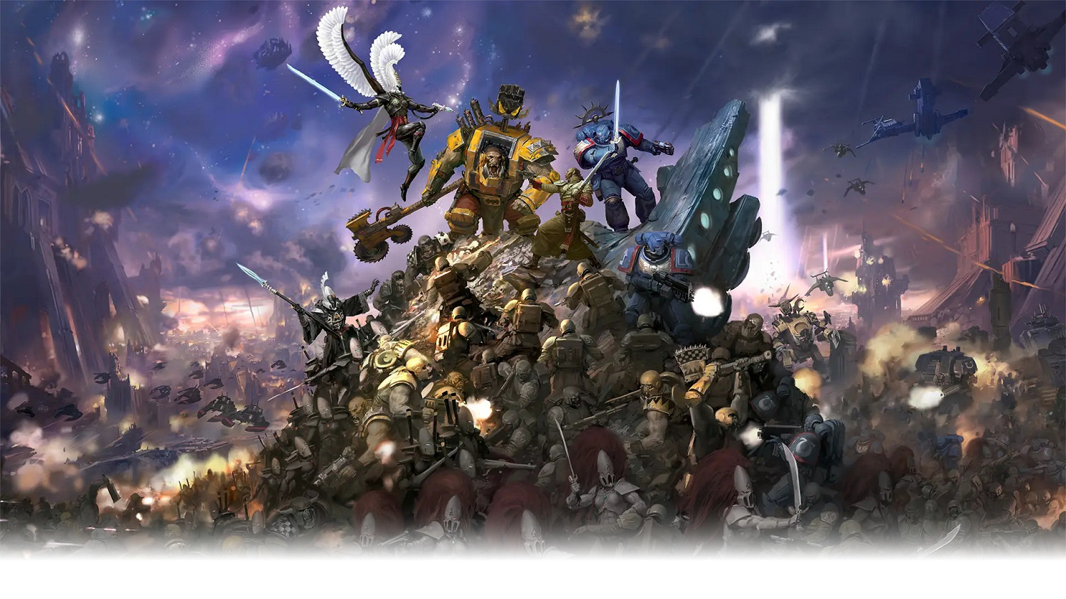 《全面戰爭：戰鎚40K》四大陣營公開！戰火中殺出血路