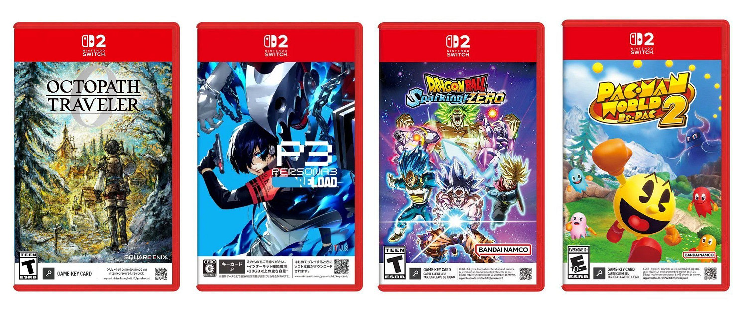 實體黨狂喜!曝Switch2將推出16GB/32GB小容量卡帶 實體黨狂喜!曝Switch2將推出16GB/32GB小容量卡帶