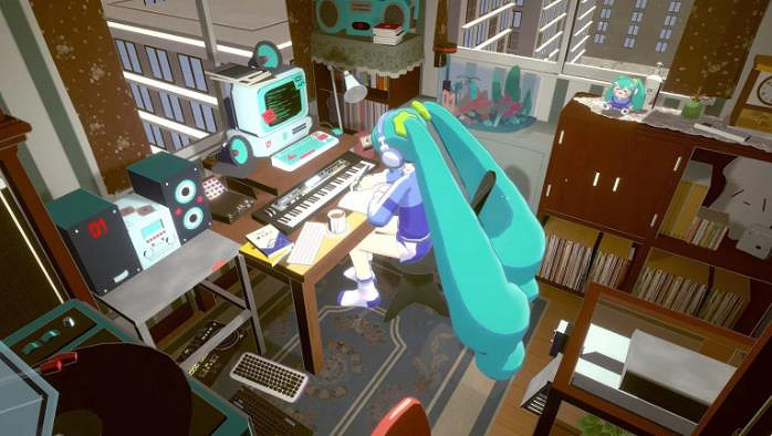 《gogh：虛擬形象與專注》連動初音未來DLC正式上線