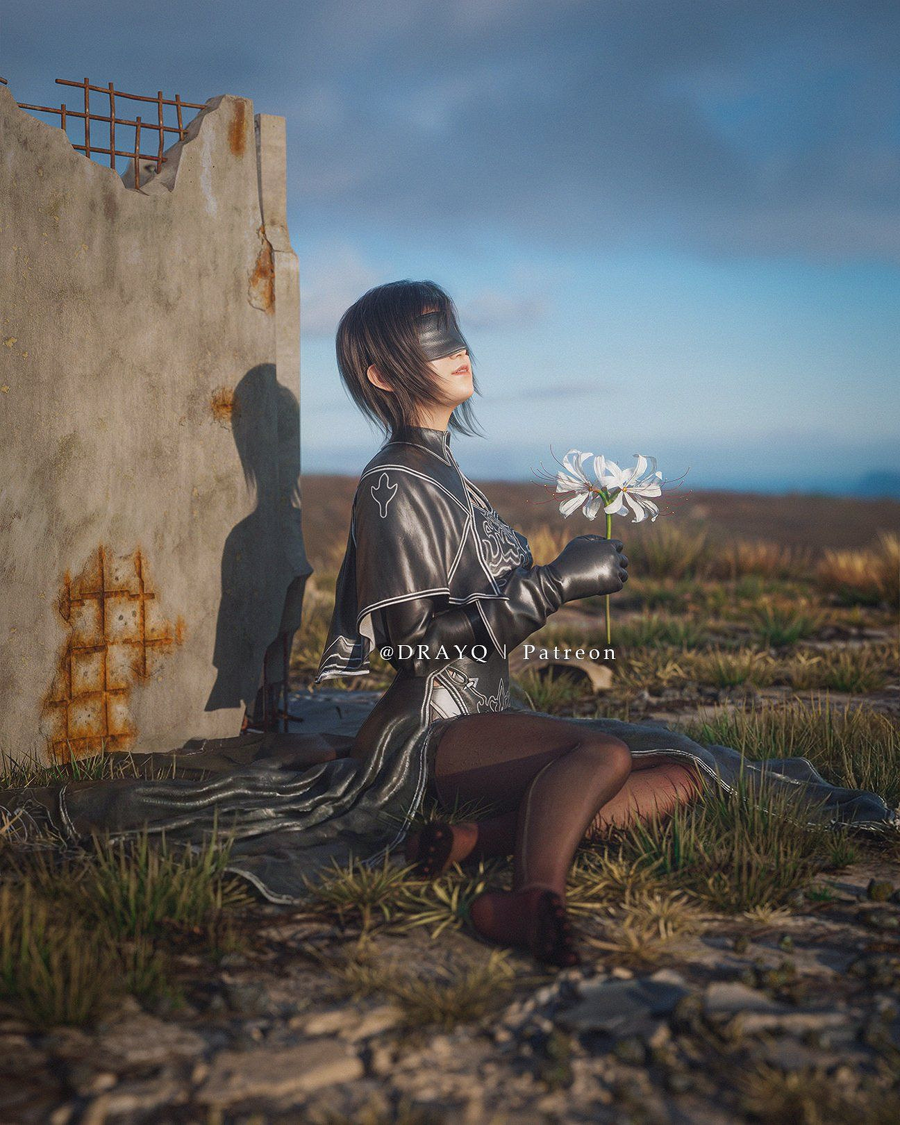 《最終幻想7RE》愛麗絲3D美圖賞：聖誕穿搭嬌媚勾人！