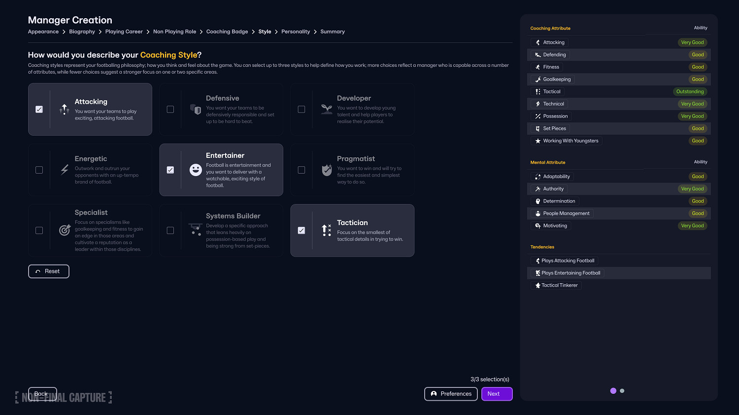 《足球經理26》首促進行中！生涯設定與經理人創建系統全面升級