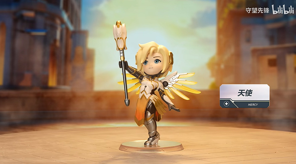 黑貓D.Va超可愛！《鬥陣特攻》x泡泡瑪特盲盒下周開售