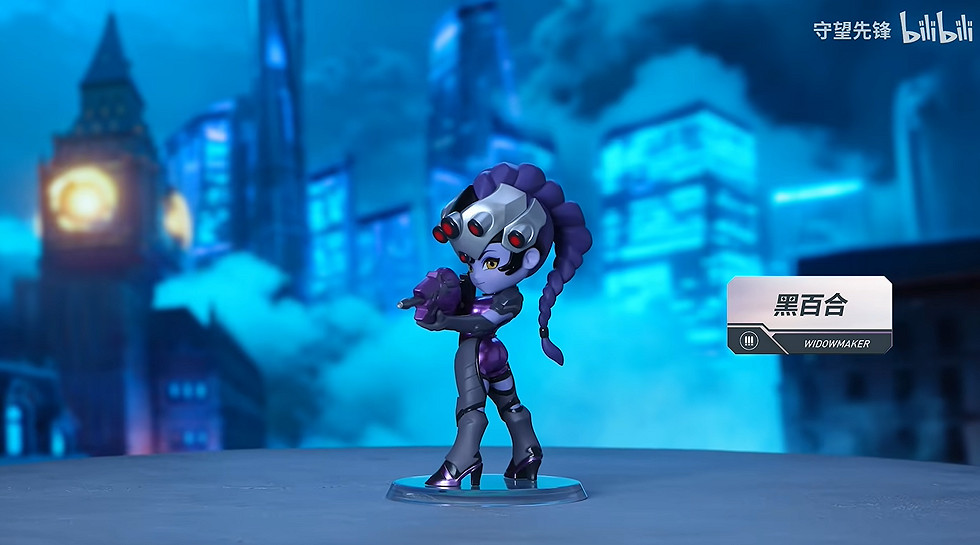 黑貓D.Va超可愛！《鬥陣特攻》x泡泡瑪特盲盒下周開售