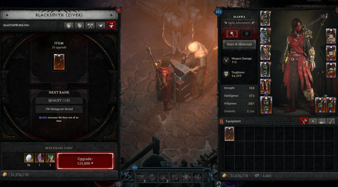 《暗黑破壞神4》S11賽季回火與精造改動介紹