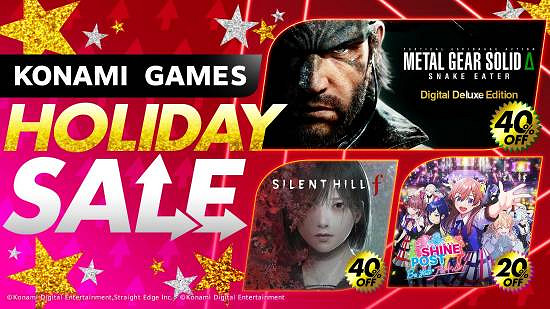 科拿米今日開啟年度「HOLIDAY SALE」假日促銷活動！