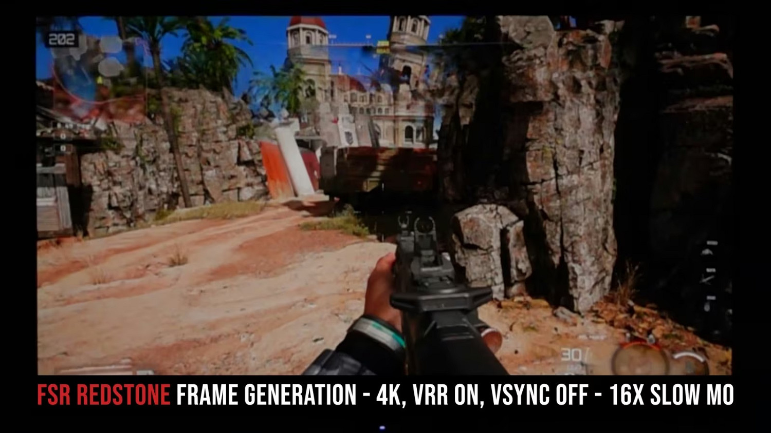 AMD FSR Redstone技術翻車 實測畫面延遲嚴重不穩定