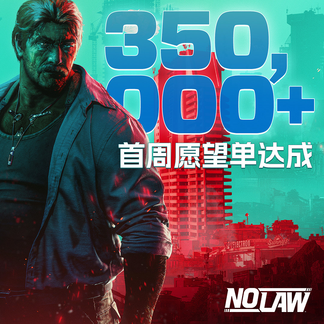 《NO LAW》Steam願望單突破30萬！3A開放世界生存大作備受期待