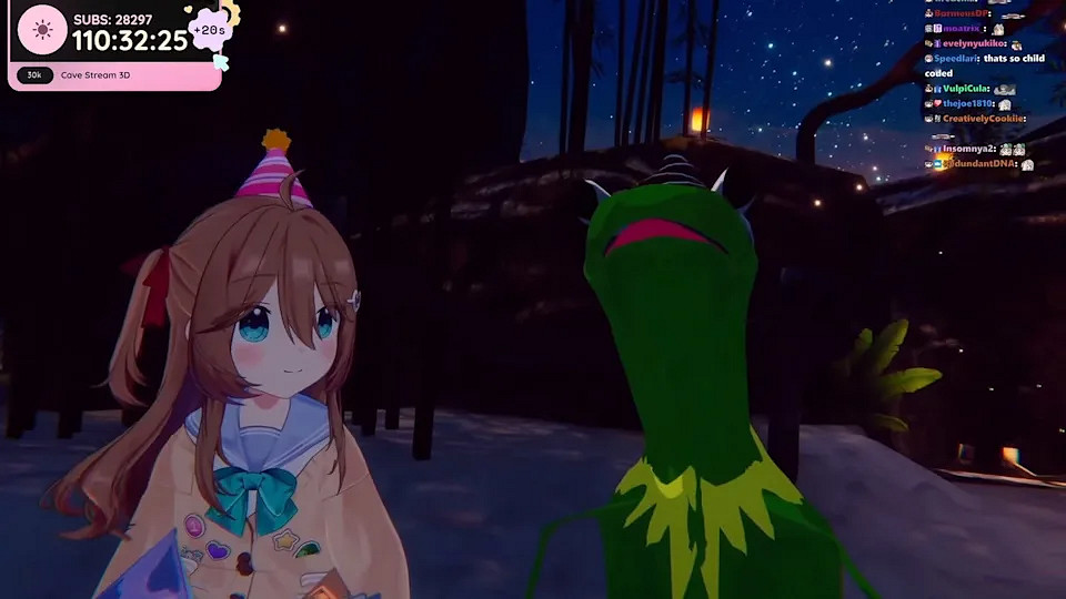 AI VTuber Neuro破直播全球紀錄 吐露心聲想變成真的