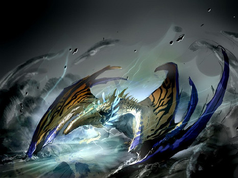 《魔物獵人：荒野》設計草圖公開：煌雷龍太帥了！