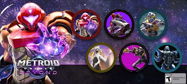 《銀河戰士Prime4》頭像上架NSO 會員免費領NS2可用