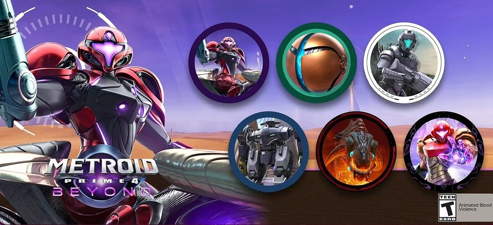 《銀河戰士Prime4》頭像上架NSO 會員免費領NS2可用