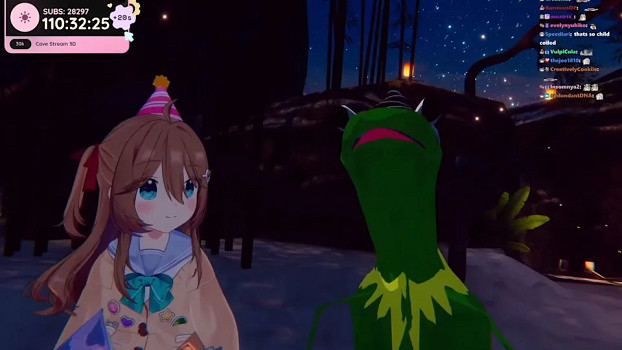 AI VTuber Neuro破直播全球紀錄 吐露心聲想變成真的