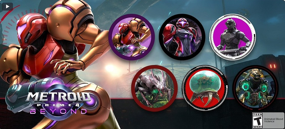 《銀河戰士Prime4》頭像上架NSO 會員免費領NS2可用