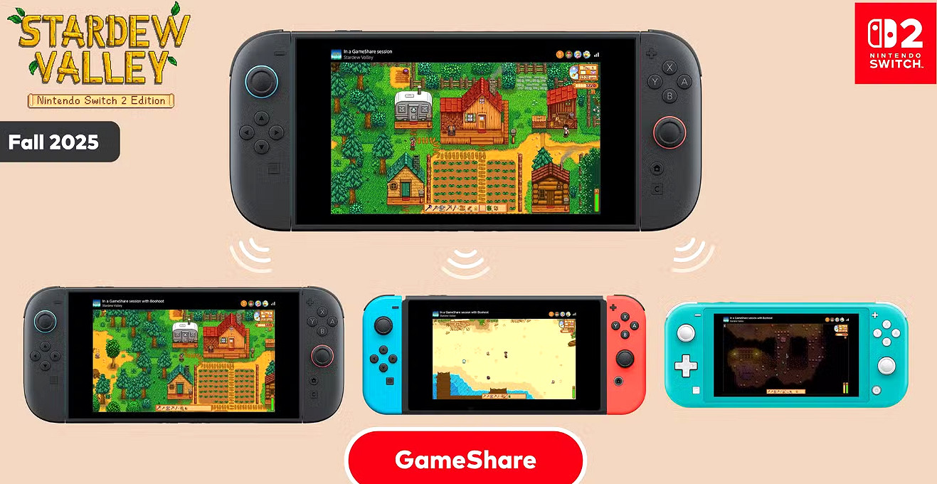 《星露谷物語》Switch2版驚喜上線！原版可免費升級