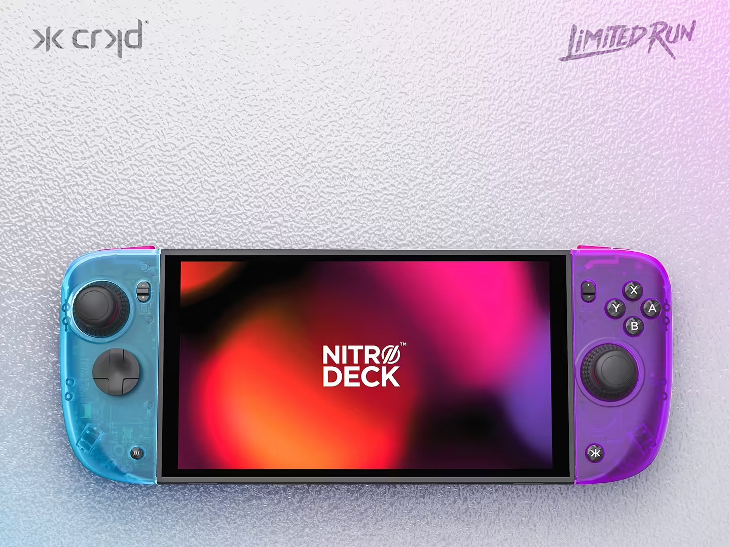 ‌Switch 2首款限量手把亮相 Nitro Deck 2半透明設計