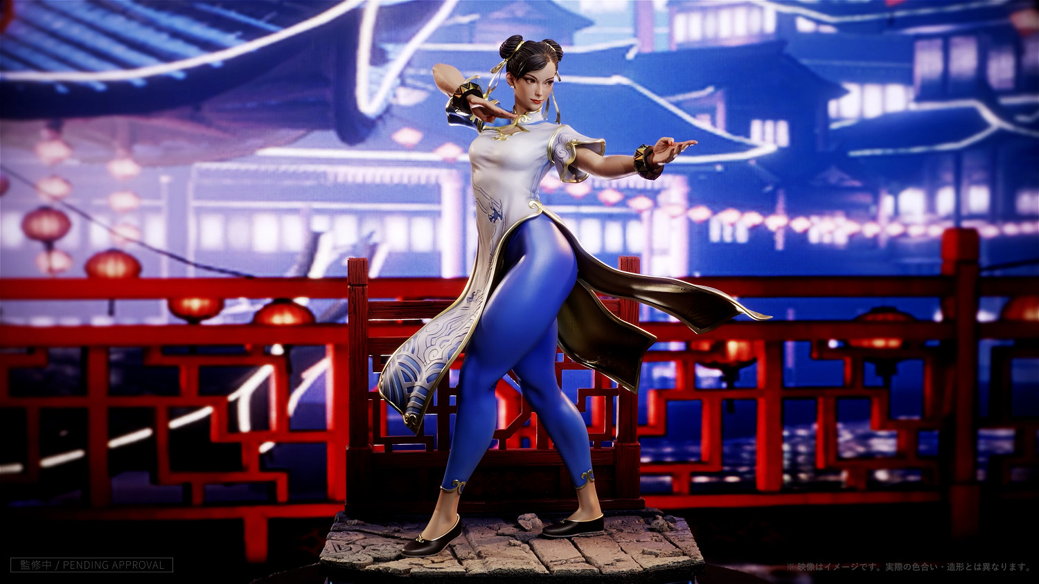 《快打旋風6》春麗1/4比例雕像公布：這肉腿太搶鏡了!