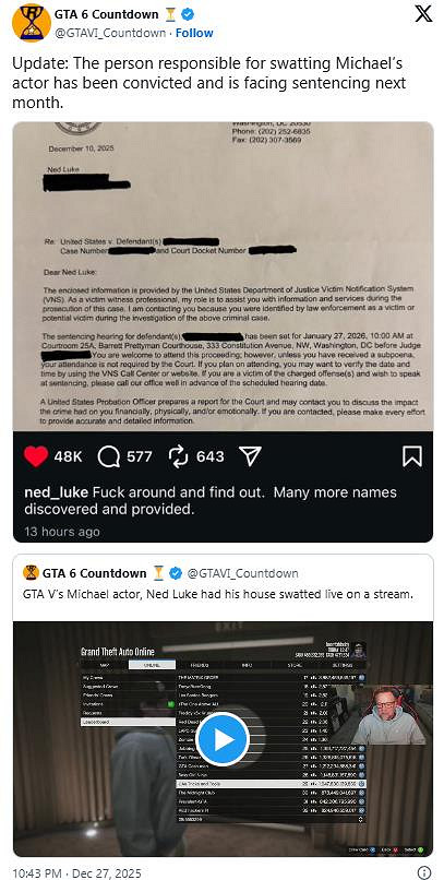 大快人心！騷擾《給他愛5》麥克配音演員的噴子被定罪