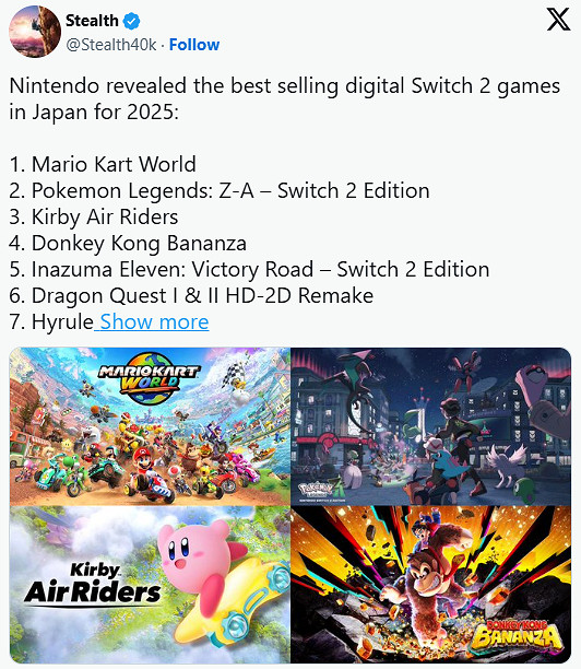 《銀河戰士Prime4》銷售遇冷！未進日本暢銷榜前二十