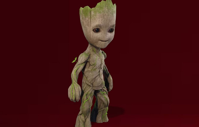 《堡壘之夜》實現"格魯特套娃"：可同時裝備三種形態