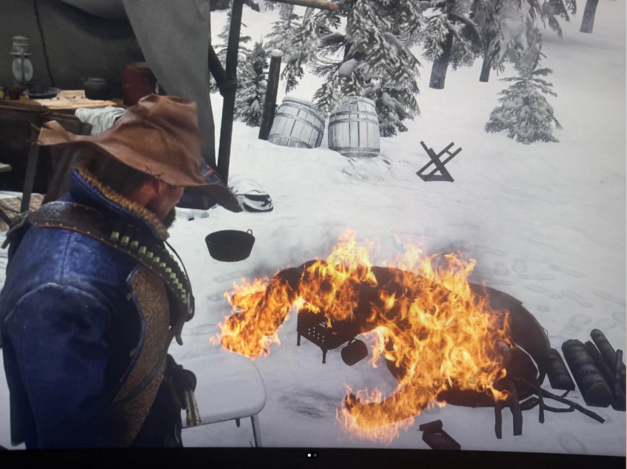 《大鏢客2》玩家迷惑行為:贏了戰鬥為何還要“焚屍”? 《大鏢客2》玩家迷惑行為:贏了戰鬥為何還要“焚屍”?