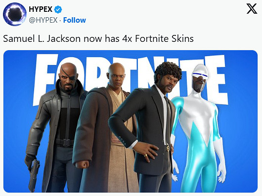 《堡壘之夜》官推公布《低俗小說》連動內容捆綁包 《堡壘之夜》官推公布《低俗小說》連動內容捆綁包